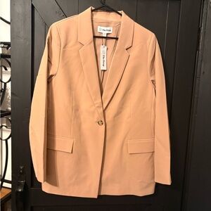 The Drop Women's Classic Tan Blazer